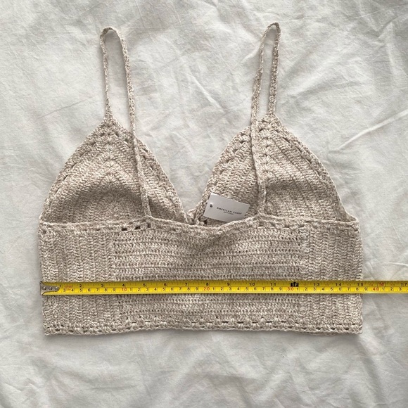 AE| Knit-tie Crop Top - Picture 4 of 6